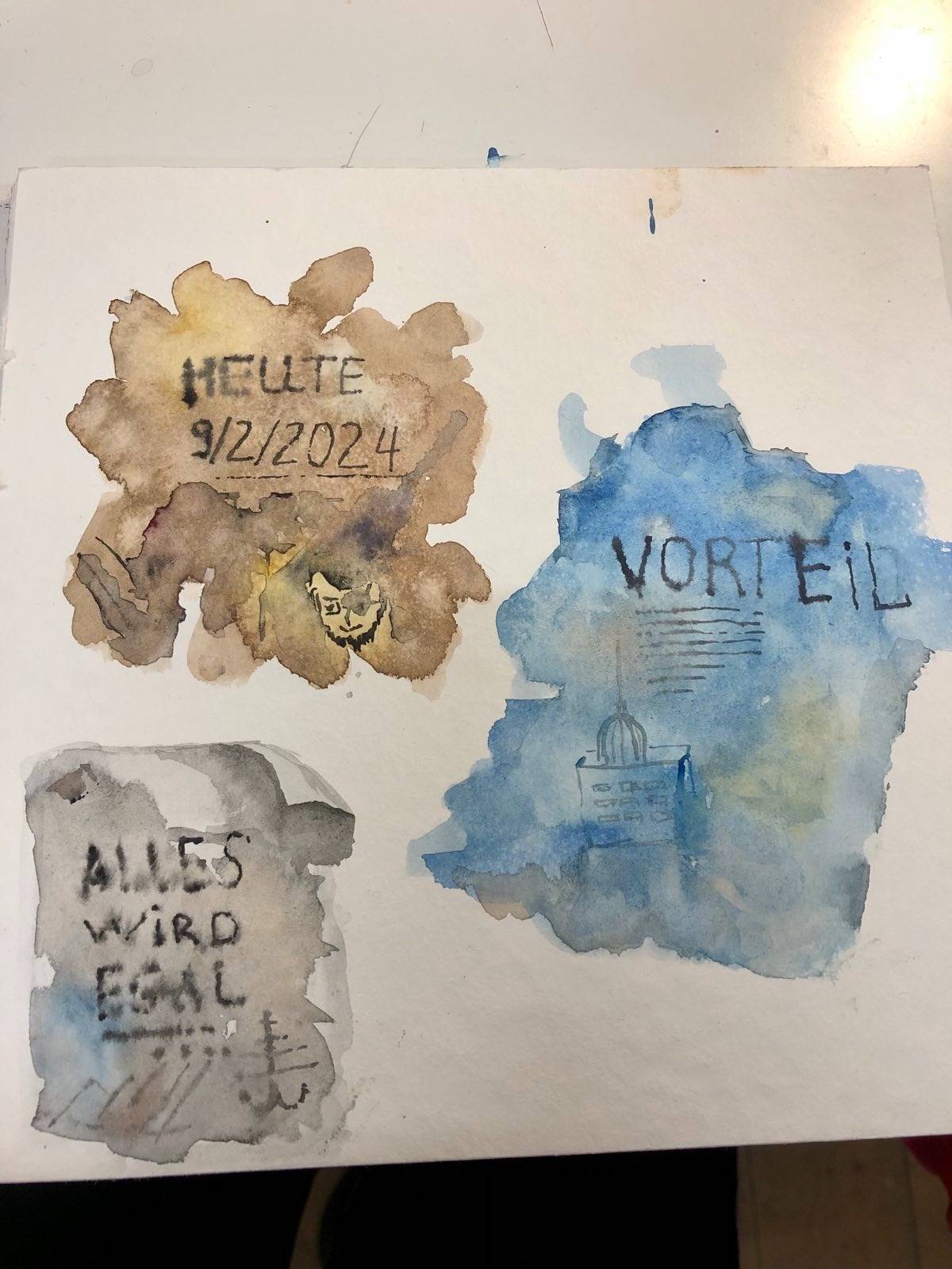 Workshop Kreuzungen und Erzählungen: Das Biest Zeitung
